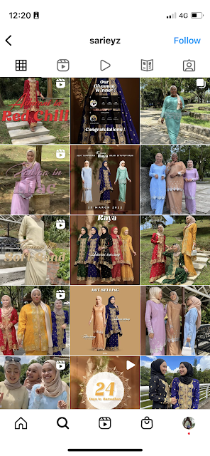 Pengalaman Beli Kurung Sarieyz dari Butik Online Sarieyz